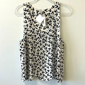 Joie • 100% Silk Hana Sleeveless Tank • Sz L • NWT!